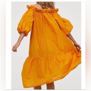 H&M Oversized Orange Dress